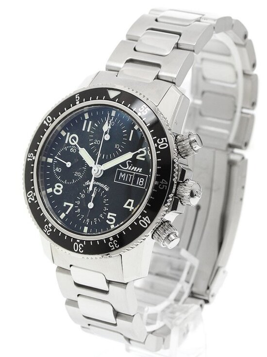 Sinn 103.B.SA.AUTO Chronograph day date black Dial Automatic Men\'s Watch_953617 main image 4